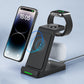 3-in-1-Ladestation, kabelloses Ladegerät für iPhone